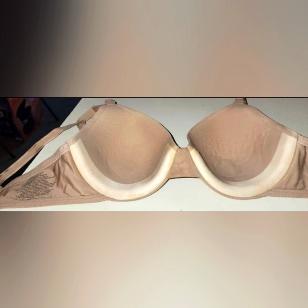 BOGO 50%OFF Warners Beige, Skin Tone, Push Up Bra, Adjustable Straps 34B - Picture 4 of 7
